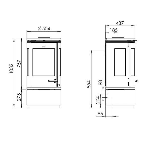 Morso 7940 Wood Burning Ecodesign Stove