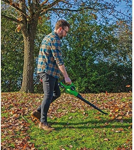 20V Cordless Leaf Blower 210km/h Lightweight Garden Patio Cleaner