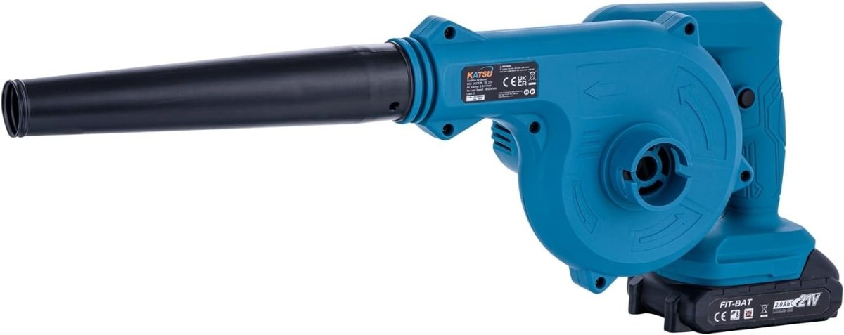 21V Cordless Leaf Blower Handheld Dust Cleaner Garden Car Corners - Kwikley