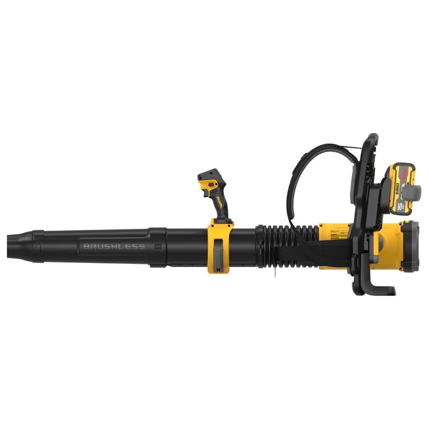 DeWalt DCBL570Z2 60V MAX Brushless Cordless Backpack Blower Kit with LED Dashboard and Variable Speed (2 Batteries, 2 Chargers)
