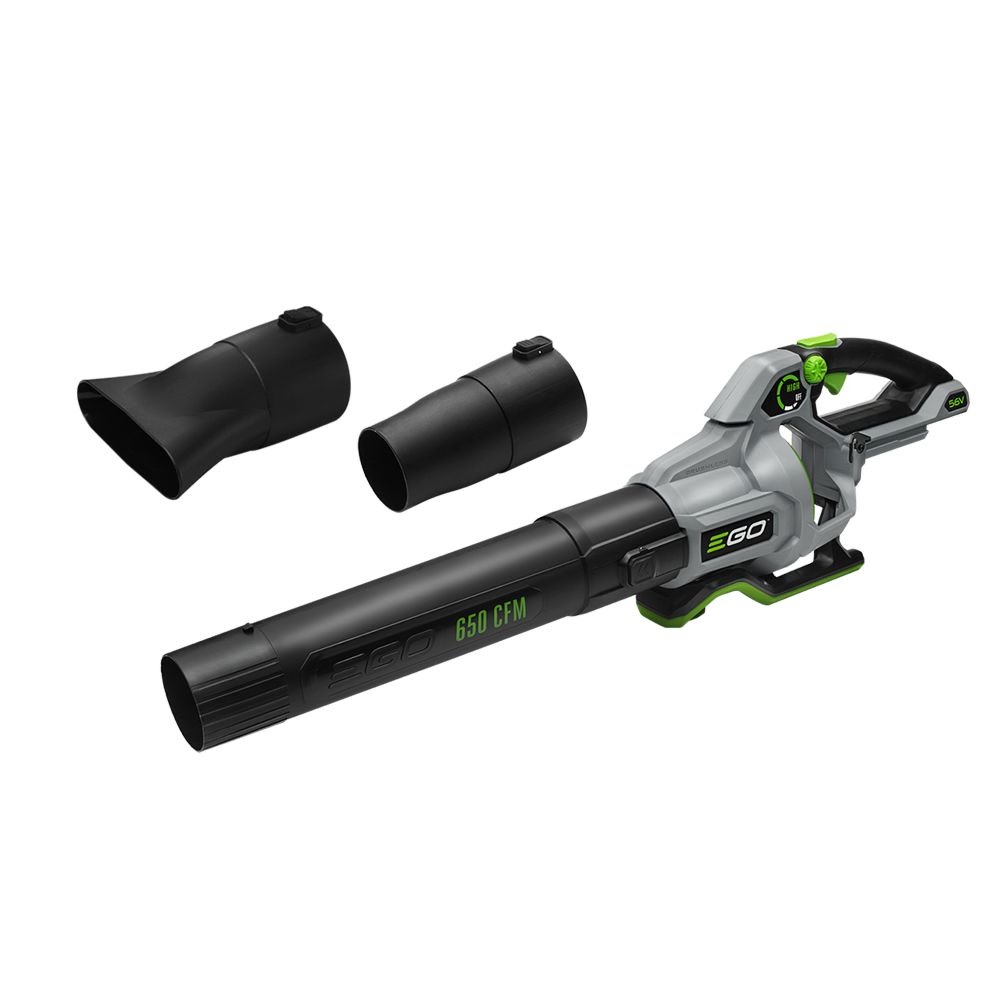 EGO LB6504 650CFM Handheld Blower Kit (G3 5.0Ah Battery,210W Charger, w/ 1*flat nozzle, 1*cone nozzle)