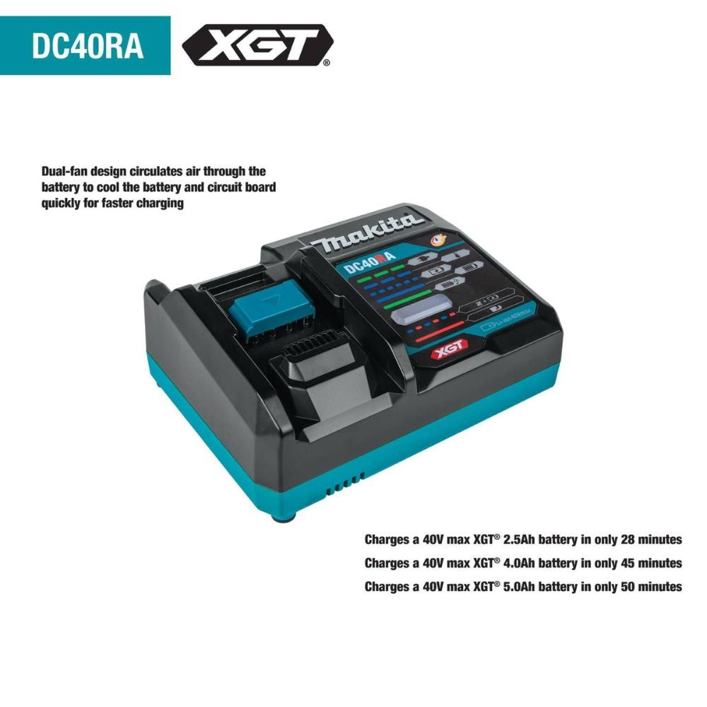 Makita GBU01M1 40V Max XGT Brushless Cordless Blower Kit (4.0Ah)