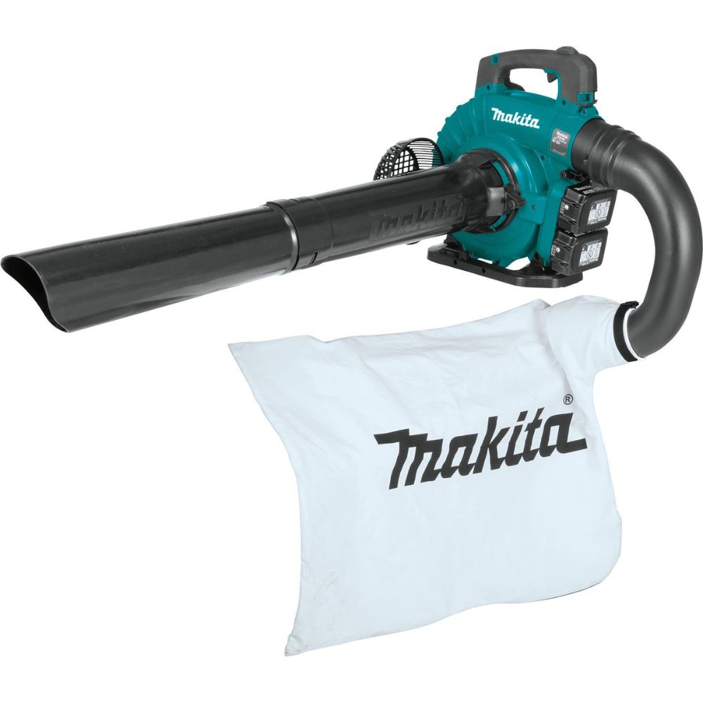 Makita XBU04PTV 36V (18V X2) LXT Brushless Blower Kit with Vacuum Attachment Kit, dual port charger (5.0Ah)