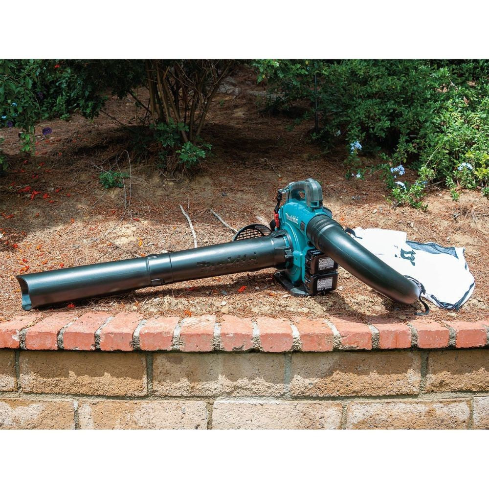 Makita XBU04PTV 36V (18V X2) LXT Brushless Blower Kit with Vacuum Attachment Kit, dual port charger (5.0Ah)