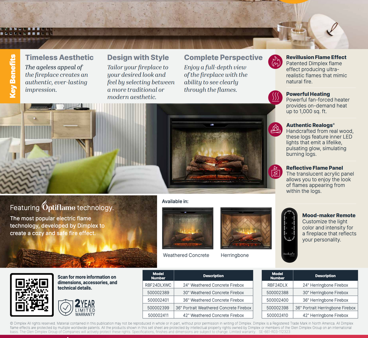 Dimplex Revillusion Series