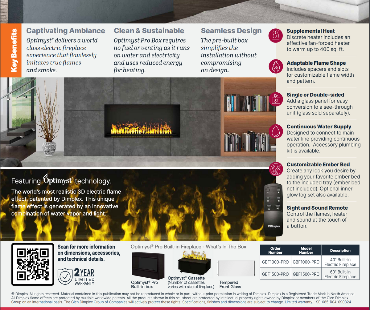 Dimplex Optimyst Pro Box Series