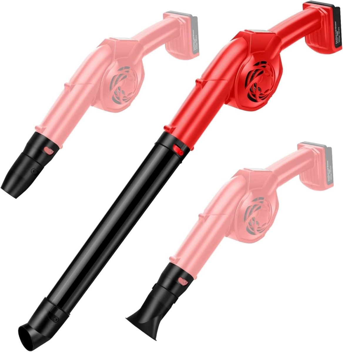 Cordless Leaf Blower 18V 3 - in - 1 Brushless Handheld Garden Cleaner Tool - Kwikley