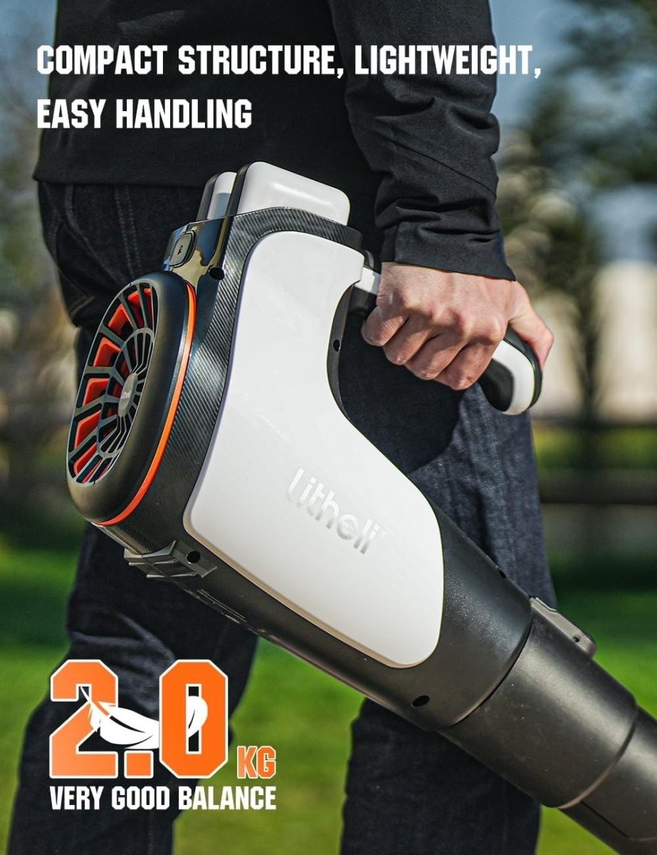 Cordless Leaf Blower 40V Brushless Turbo High Power Garden Blower Body Only
