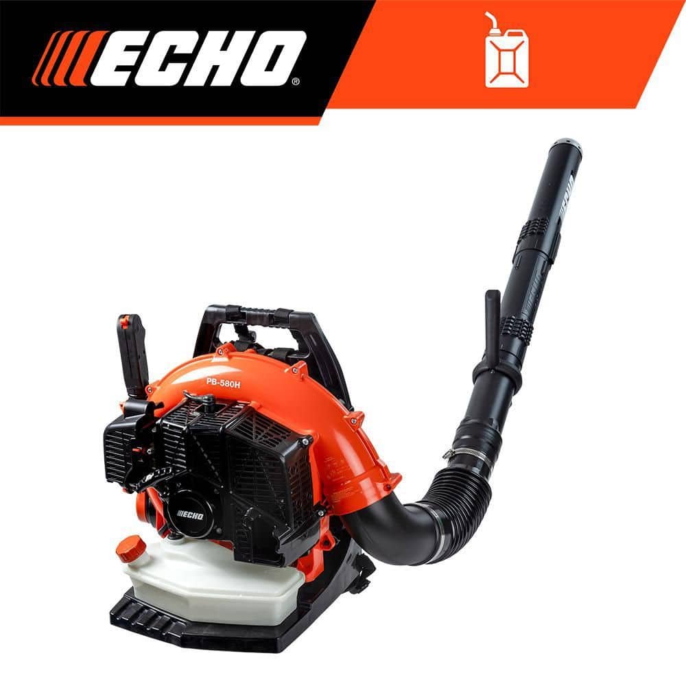 ECHO 220 MPH 1110 CFM 79.9 cc Gas 2-Stroke X Series Backpack Blower with Tube-Mounted Throttle PB-9010T