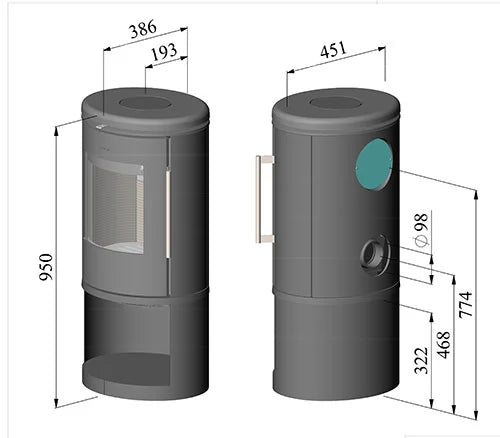 Morso 6843 Wood Burning Ecodesign Stove