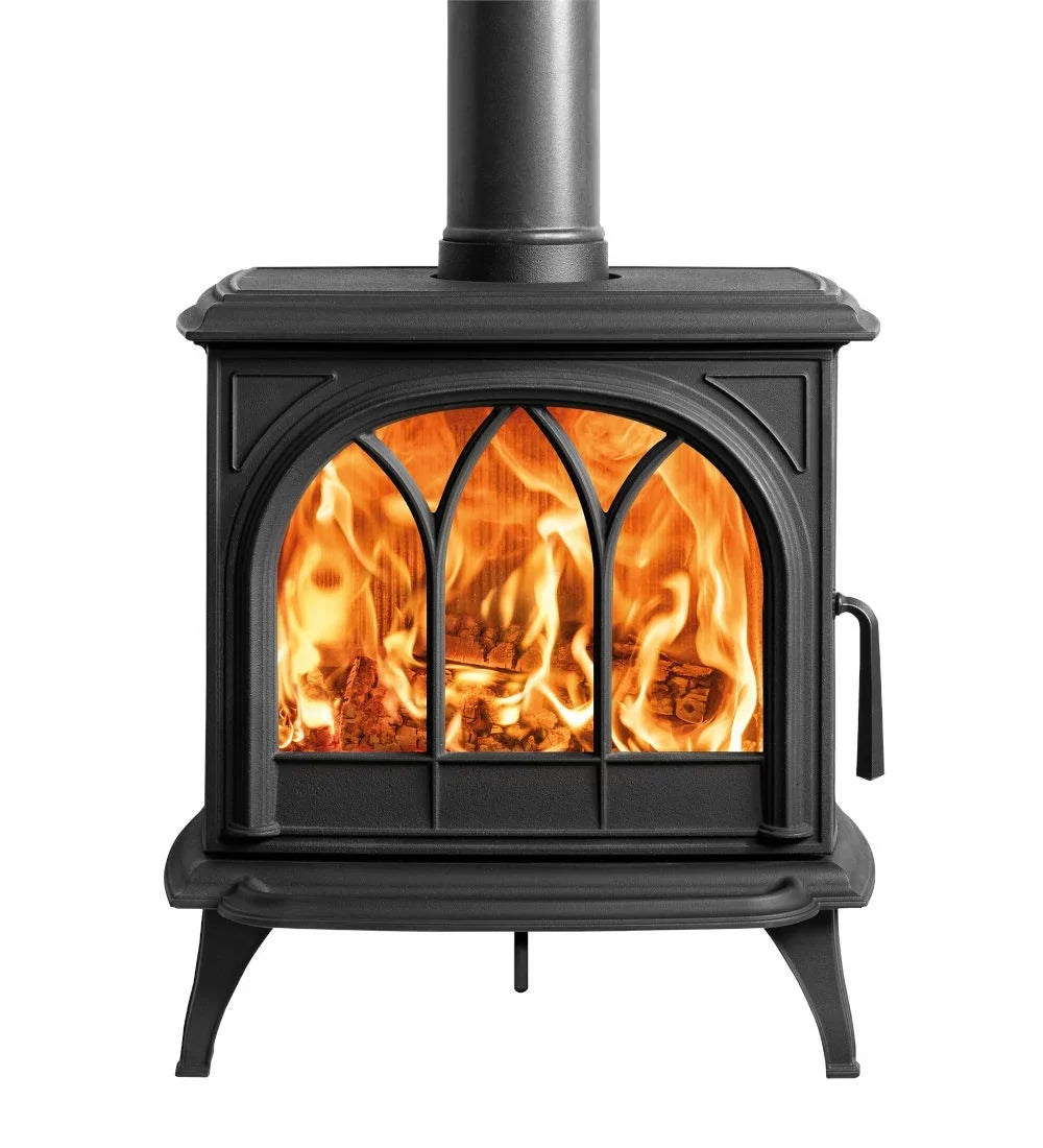 Stovax Huntingdon 30 Wood Burning / Multifuel Ecodesign Stove - Arched Door