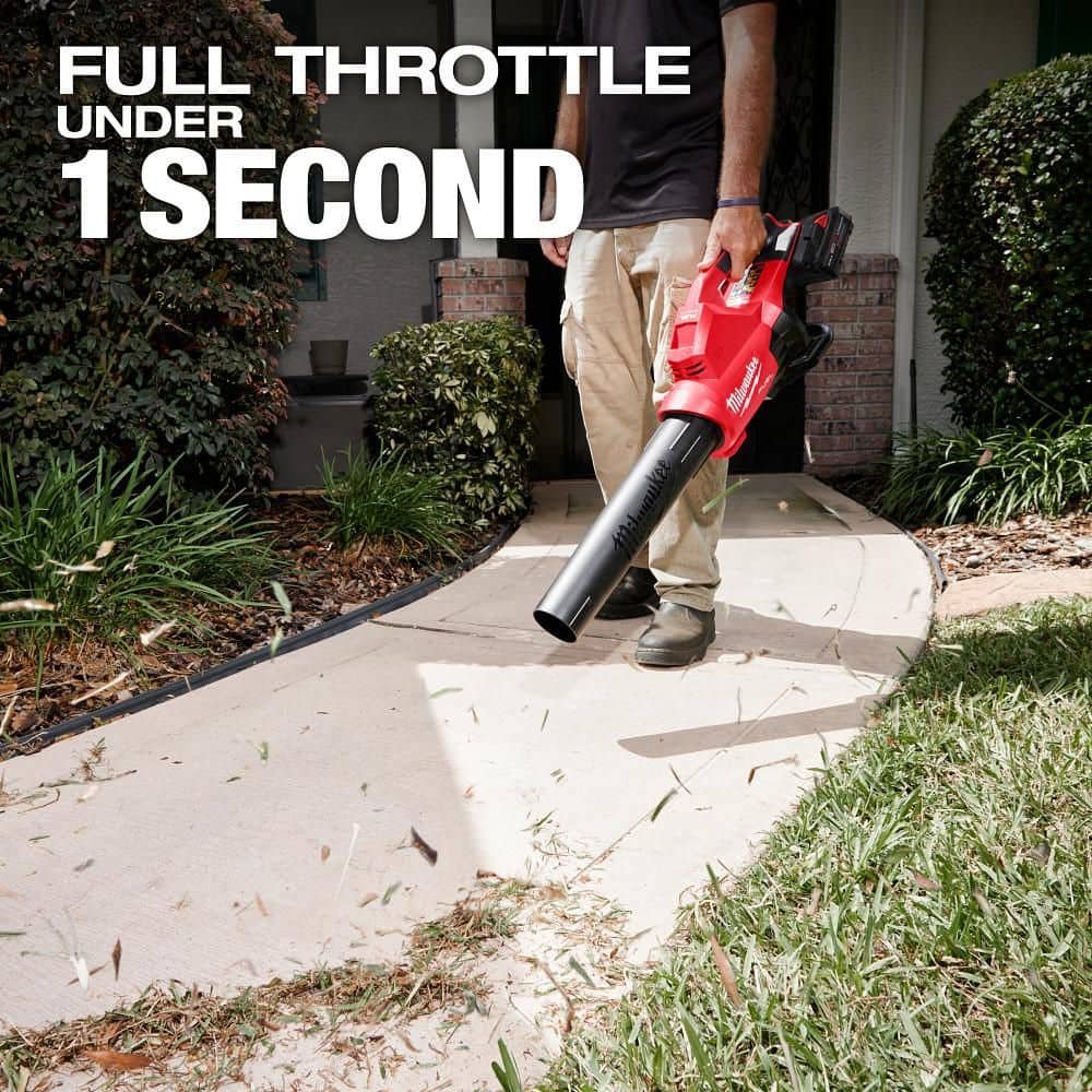 Milwaukee M18 FUEL Dual Battery 145 MPH 600 CFM 18V Brushless Cordless Blower w/ M18 14" Chainsaw Kit, M18 FORGE Starter Kit 2824-20-2826-21T-48-59-1881