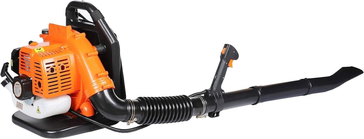 Petrol Backpack Leaf Blower 43cc High Power Turbo Nozzle Easy Start