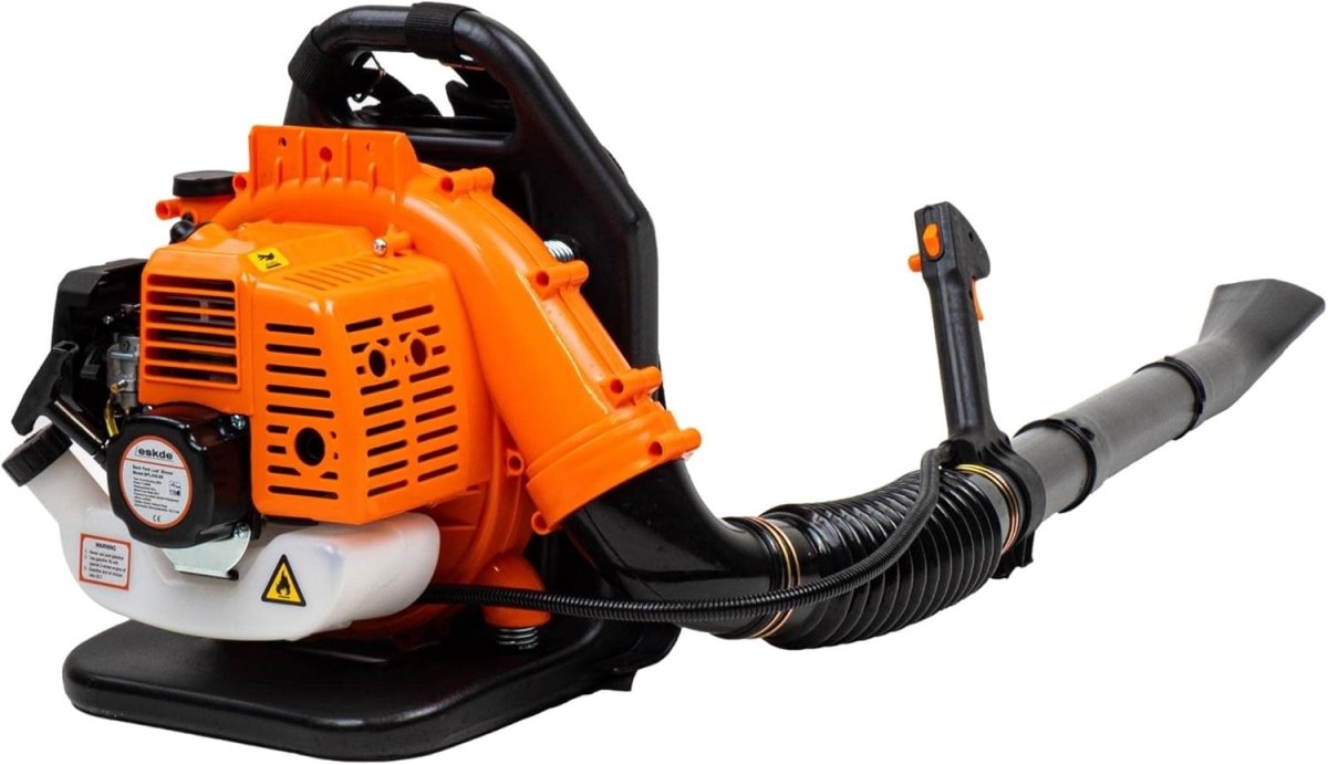 Petrol Backpack Leaf Blower 43cc High Power Turbo Nozzle Easy Start - Kwikley