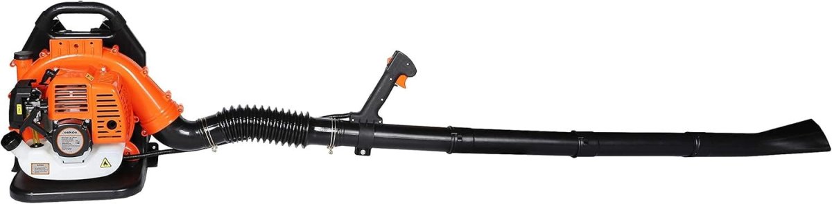 Petrol Backpack Leaf Blower 43cc High Power Turbo Nozzle Easy Start